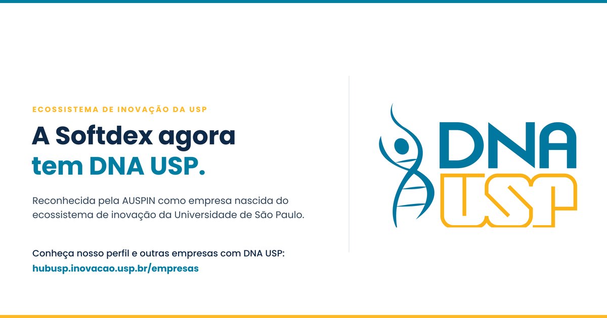 A Softdex agora faz parte do DNA USP